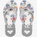Детские Сланцы ROXY Tahiti White/Silver
