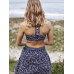 Спортивный Топ ROXY Со Средним Уровнем Поддержки Back To You Mood Indigo Tropical Спортивный Топ ROXY Со Средним Уровнем Поддержки Back To You Mood Indigo Tropical