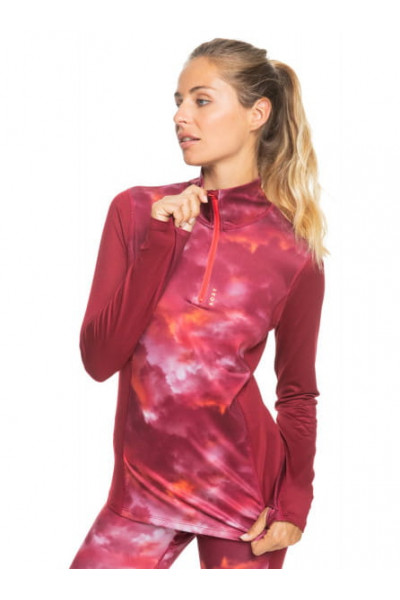 Спортивный Лонгслив ROXY Frosted Sunset Tibetan Red Pensine