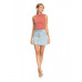 Женский Топ ROXY В Рубчик Spring Muse Marsala