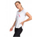 Женская Спортивная Футболка ROXY Keep Training Bright White