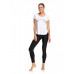 Женская Спортивная Футболка ROXY Keep Training Bright White