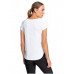 Женская Спортивная Футболка ROXY Keep Training Bright White