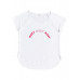 Женская Спортивная Футболка ROXY Keep Training Bright White