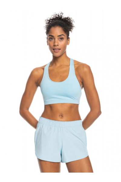 Спортивный Топ ROXY Со Средним Уровнем Поддержки Back To You Cool Blue